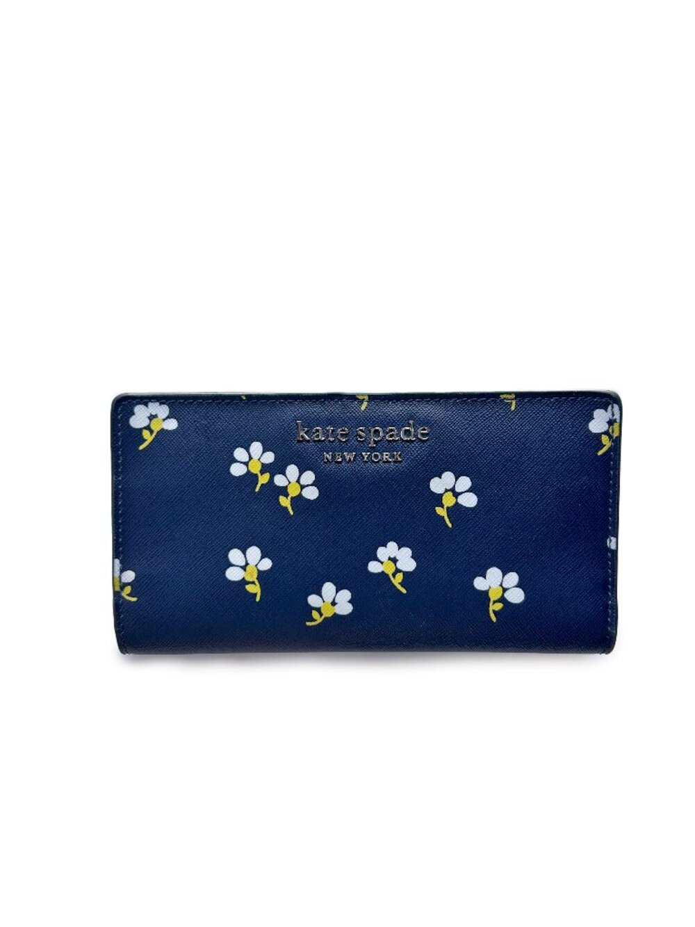 Kate Spade Cameron Daisy Toss Slim Wallet
